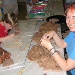 facilitaing the tile making