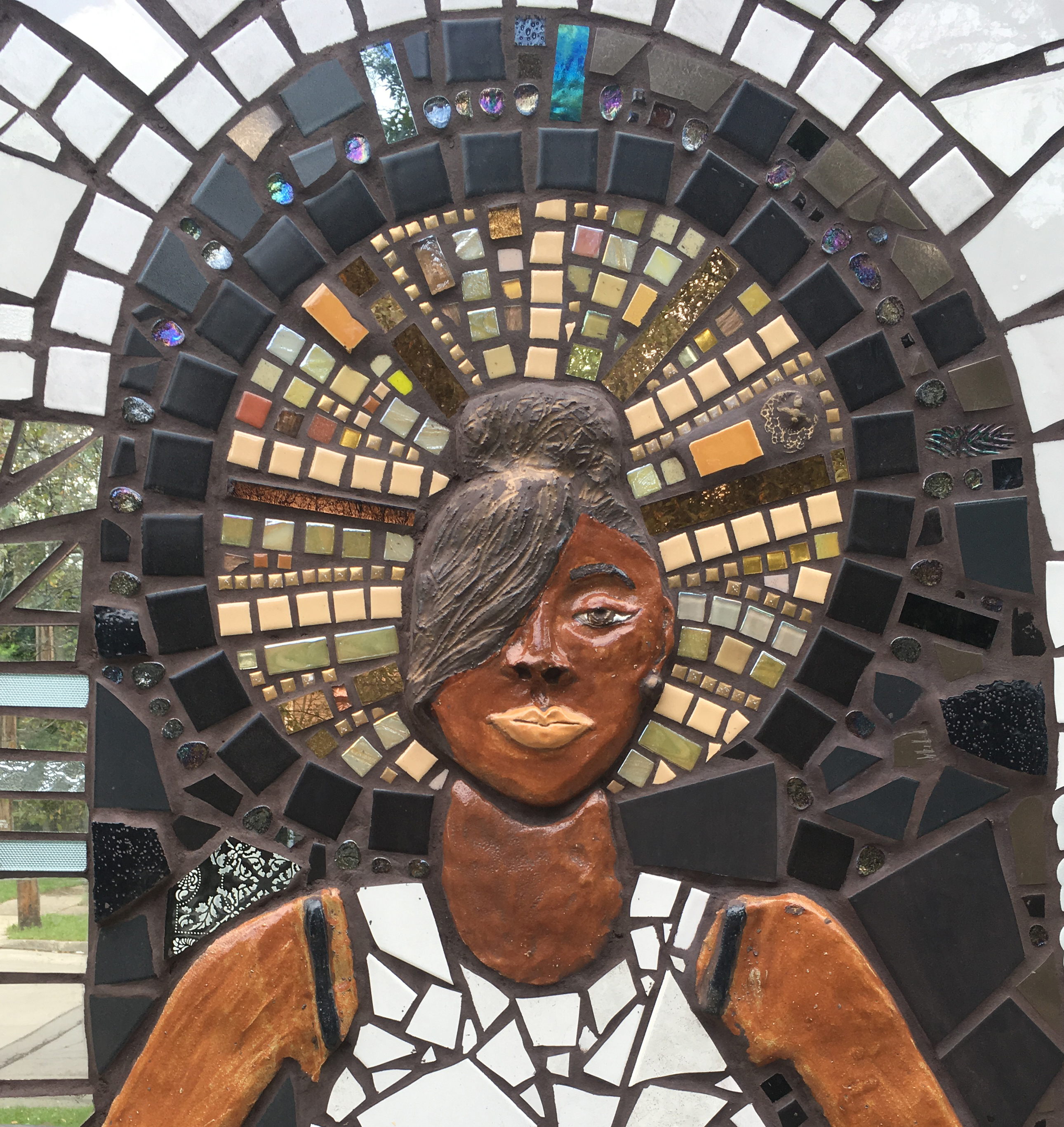 Black Girl Alchemy Mosaics= Community Built Public Art For All