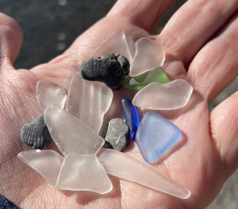 A Handful of Sea Glass